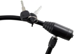 Kjede- Og Sykkellåser^Bikezone Sykkellås spiralvaier Ø8 mm x 650 mm