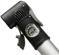 Sykkelreparasjon & Lappesaker^Bikezone Sykkelpumpe mini m/manometer