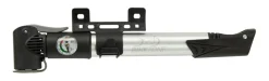 Sykkelreparasjon & Lappesaker^Bikezone Sykkelpumpe mini m/manometer