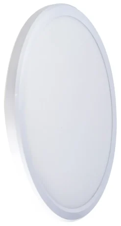 Taklamper^ Taklampe Slim hvit Ø23 cm 12 W