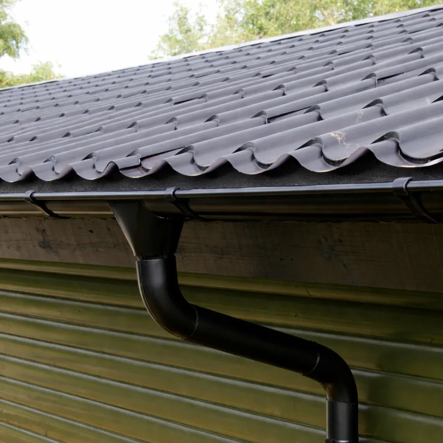 Takrenner^ Takrenne 125 x 4000 mm Svart