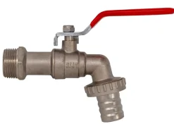 Kraner Og Ventiler^ Tappekran L-grep 3/4" Krom
