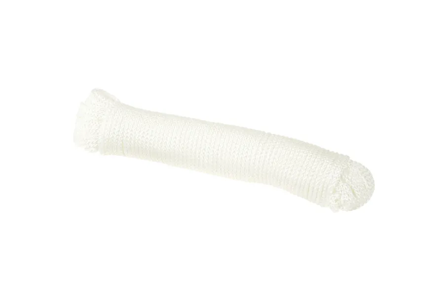 Tau & Snor^ Tau flettet 3 mm x 30 meter hvitt
