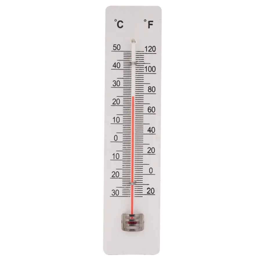 Termometre^ Termometer inne/ute hvitt