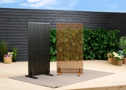 Sesongavslutning|Levegger^Sunlife Terrasseavskjerming New York akasie – ® Svart