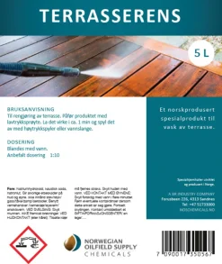 Tre-, Flise- Og Murrens^NOS Terrasserens 5 liter