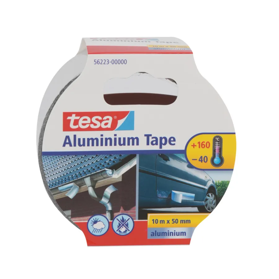 Tape^Tesa ® Aluminiumstape 10 m x 50 mm
