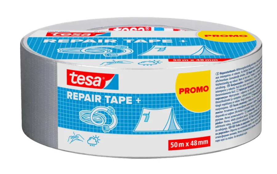 Tape^Tesa gaffatape grå 48 mm x 50 meter