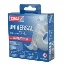 Tape^Tesa Nano power tape 30 mm x 3 m Transparent