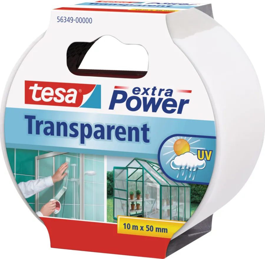 Tape^Tesa Powertape transparent 50 mm x 10 meter