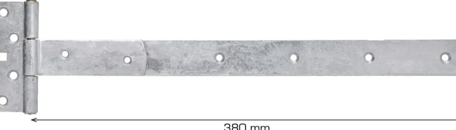 Grep & Hengsler^Home it T-hengsel galvanisert 380 mm