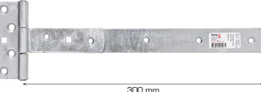 Grep & Hengsler^Home it T-hengsel galvanisert 300 mm