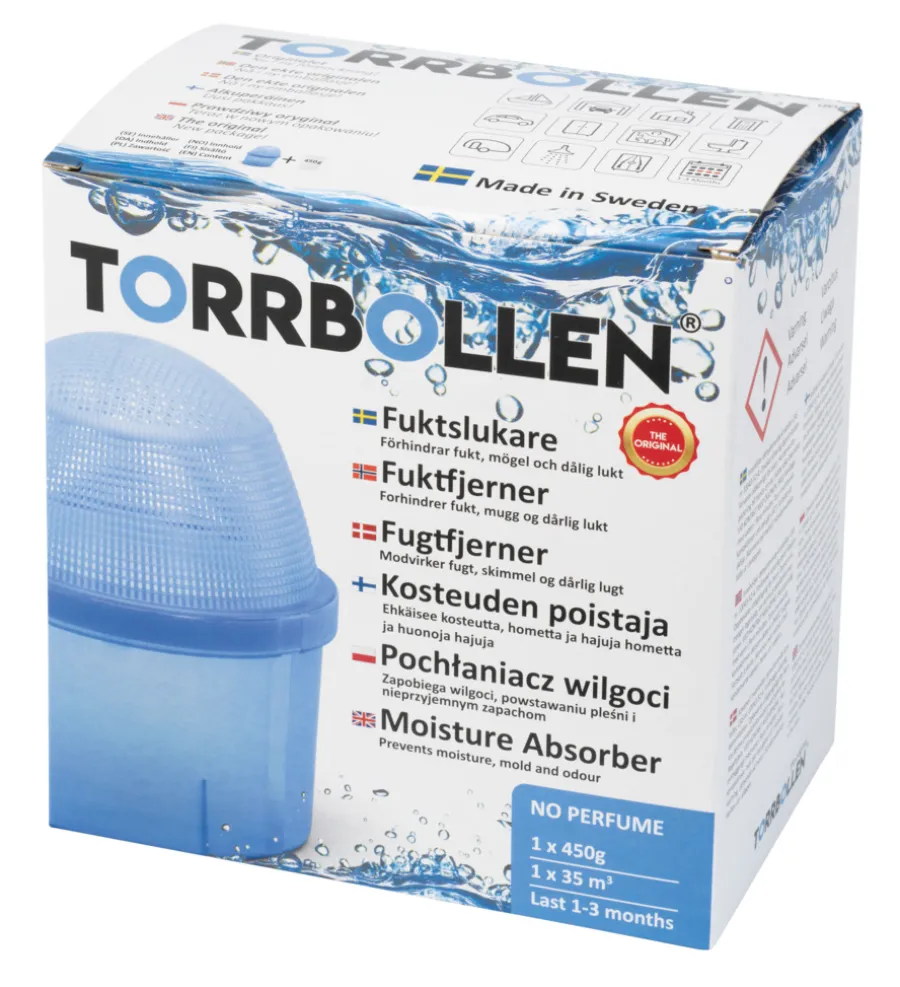 Avfuktere|Rengjøringsmidler^Torrbollen Original fuktfjerner
