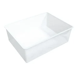 Garderobeinnredning^Integri Trådkurv 535 x 410 x 185 mm hvit -
