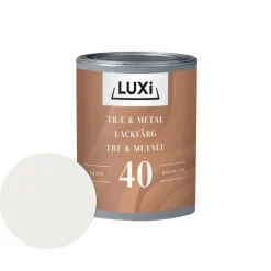 Tre- Og Metallmaling^Luxi Tre- & metallmaling vannbasert 0,75 l - RAL 9010