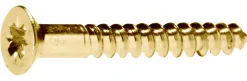 Skruer^Heco Treskrue messing TKFX 3,5 x 20 mm - 20 stk.