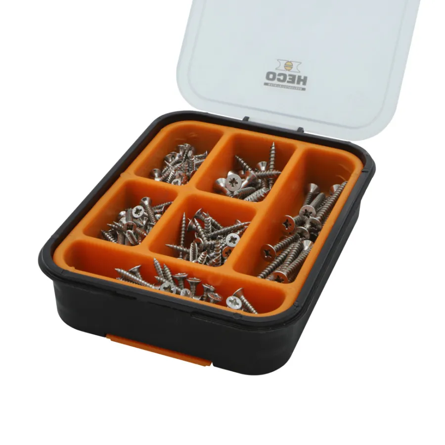Skruer^Heco Treskruer TFX A2 190 stk. -