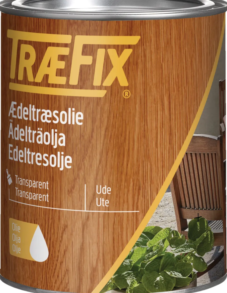 Treolje^Træfix edeltreolje transparent 1 liter Klar