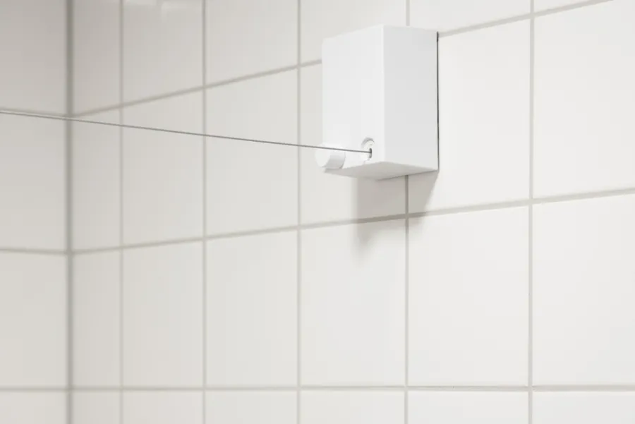 Tørkestativer^G. Funder Tørkesnor med uttrekk 4 meter -
