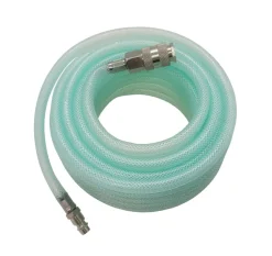 Kompressor^ Trykkluftslange 1/4" 10 meter m/lynkobling