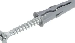 Plugger & Dybler^Heco Universalplugg med skrue 8 x 50 mm