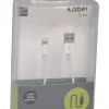 Kabler & Adaptere^PhoneFood USB-A til lightning kabel - 3 meter