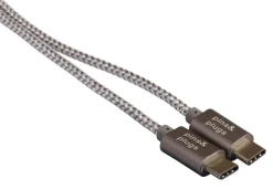 Lyd & Tilbehør Til Mobiltelefoner|Kabler & Adaptere^PhoneFood USB-C til USB-C kabel - 1 meter
