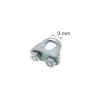 Kjettinger & Vaiere^Home it Vaierklemme 3 mm 2 stk.