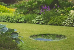 Lys & Hagedekorasjoner^Gardenlife Land Vannspeil rund M Ø57,6 cm Svart