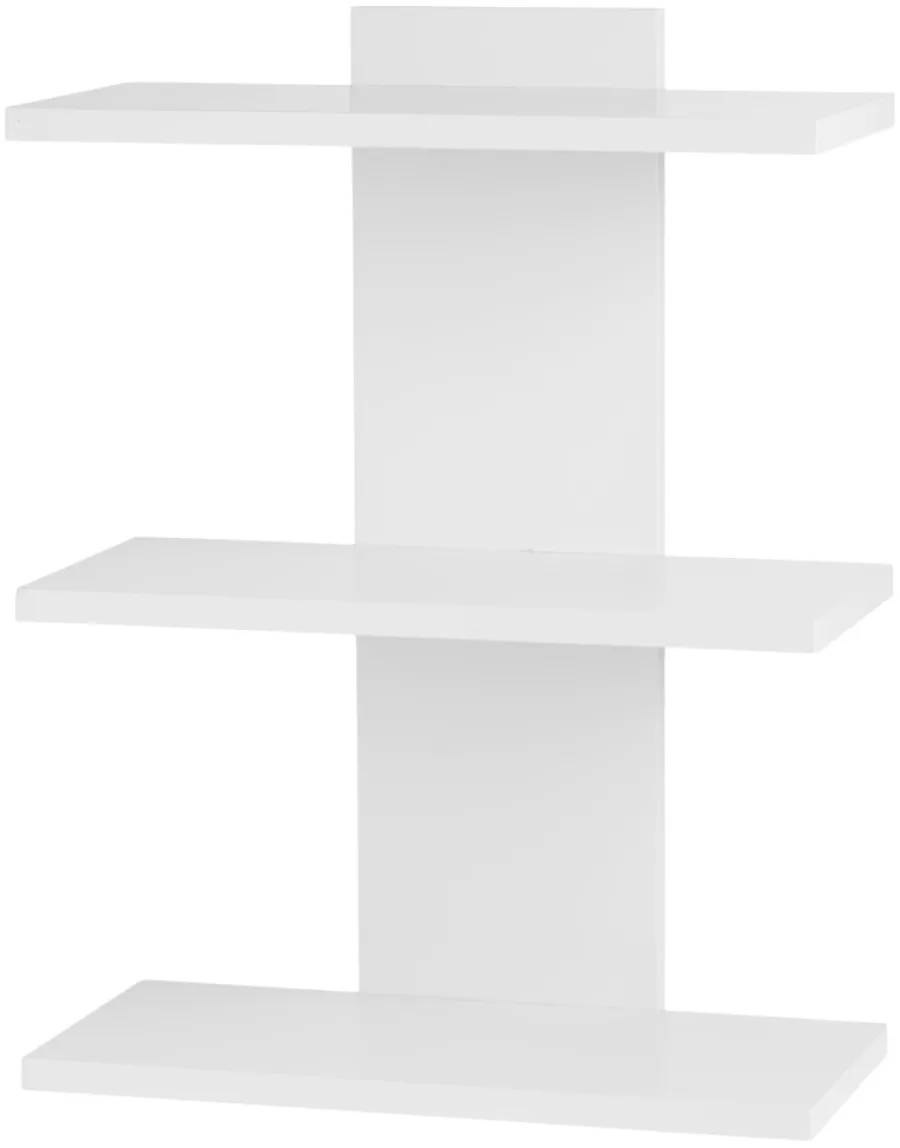 Hyller^DAY Vegghylle m/3 hyller – Hvit