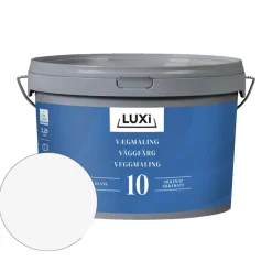 Veggmaling^Luxi Veggmaling 10 2,5 liter - Hvit
