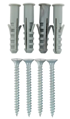 Veggskinner & Hylleknekter^Home it Veggmonteringssett t/Rack/Maxi/Slim hvit