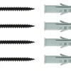 Veggskinner & Hylleknekter^Home it Veggmonteringssett t/Rack/Maxi/Slim svart
