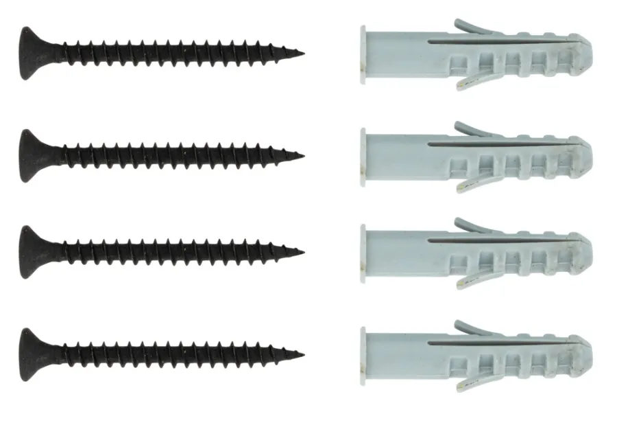 Veggskinner & Hylleknekter^Home it Veggmonteringssett t/Rack/Maxi/Slim svart