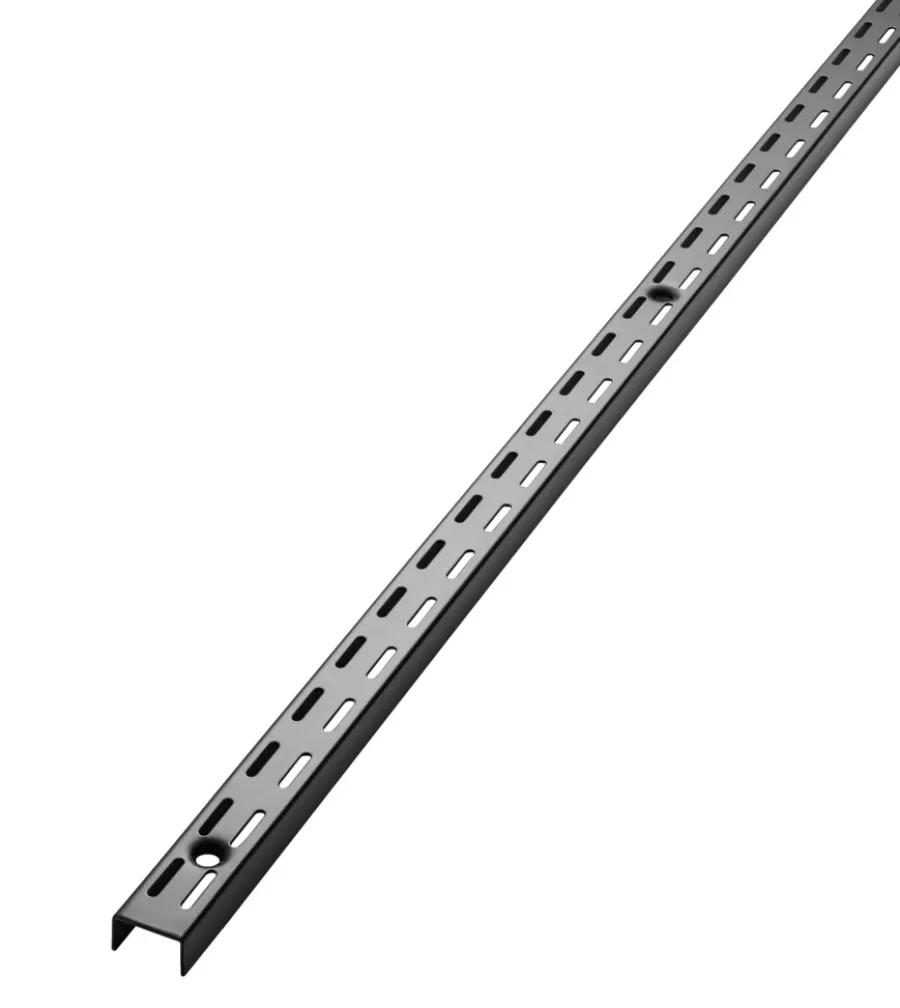 Veggskinner & Hylleknekter^Home it Veggoppheng t /Rack system 160 cm svart