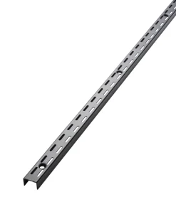 Veggskinner & Hylleknekter^Home it Veggoppheng t/Rack-systemet 100 cm - svart