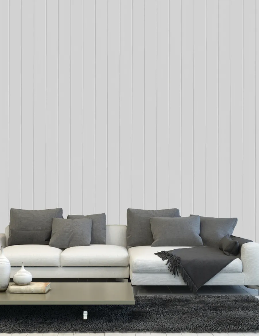 Veggpanel^ Veggpanel 11 x 620 x 2390 mm Skygge skrå bomull