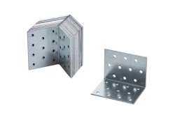 Bygningsbeslag^ Vinkelbeslag 60 x 60 x 80 x 2,0 mm