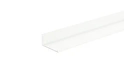 Profillister^ Vinkellist hvit - 25 x 25 mm x 1 meter
