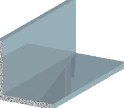 Profillister^ Vinkellist - 25 x 25 mm x 1 m