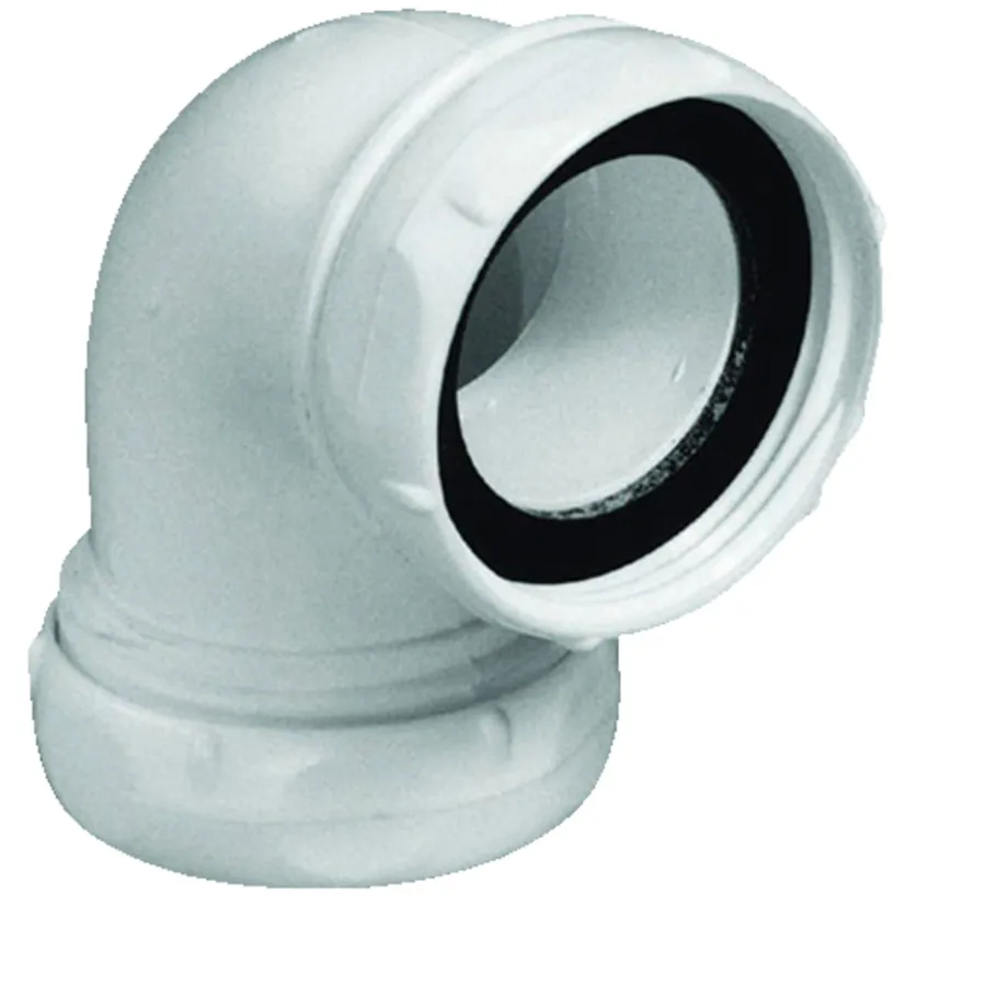 Reservedeler Til Servanter^ Vinkel til badekar 1 1/2" x 32 mm Hvit