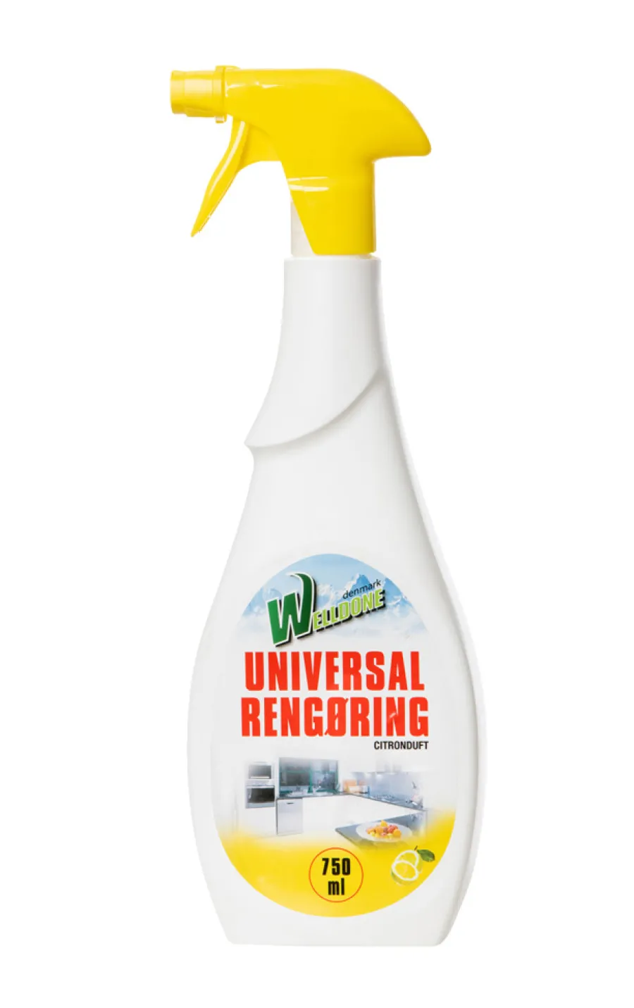 Rengjøringsmidler^Welldone Universal Rengjøring sitrus 750 ml